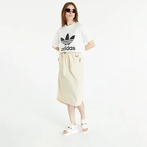 adidas Originals Beige Midi Adventure Skirt in Sand Strata size 10 like new